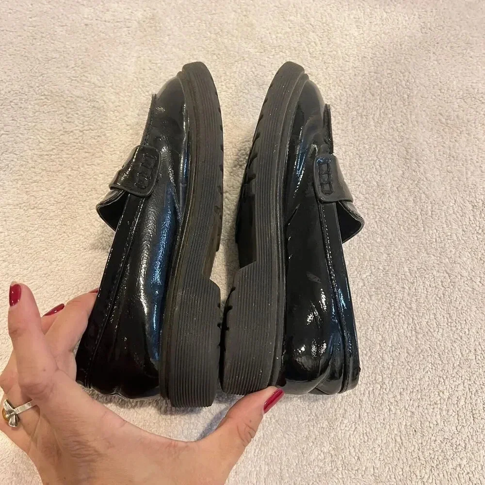 Art Class Celia Loafer Girls 1 Black P Classic Church Goth Punk Preppy Shoes